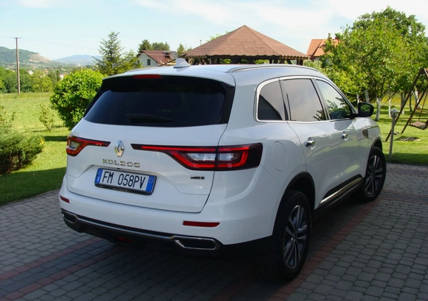 Renault Koleos cena 79900 przebieg: 158000, rok produkcji 2017 z Limanowa małe 79